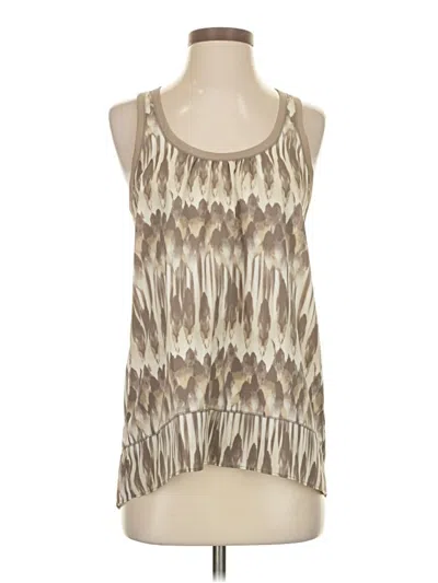 Pre-owned Express Sleeveless Blouse In Brown