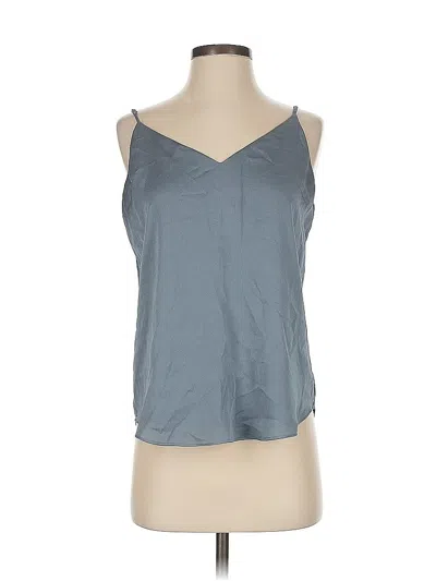 Pre-owned Express Sleeveless Blouse In Gray