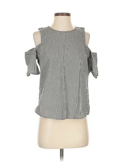 Pre-owned Express Sleeveless Blouse In Gray