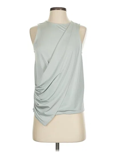 Pre-owned Express Sleeveless Blouse In Gray