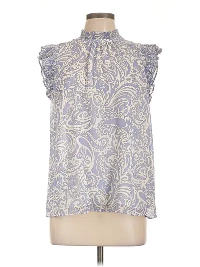 Express Sleeveless Blouse In Gray