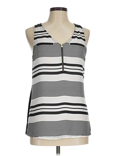 Pre-owned Express Sleeveless Blouse In Gray