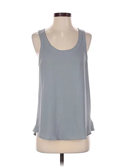 Pre-owned Express Sleeveless Blouse In Gray
