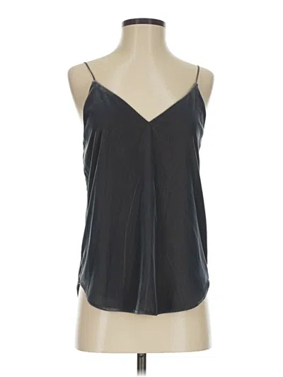 Pre-owned Express Sleeveless Blouse In Gray
