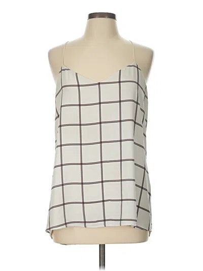 Pre-owned Express Sleeveless Blouse In Gray
