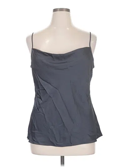 Express Sleeveless Blouse In Gray