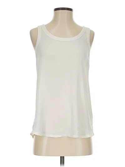 Pre-owned Express Sleeveless Blouse In Ivory