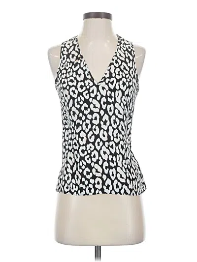Pre-owned Express Sleeveless Blouse In Ivory