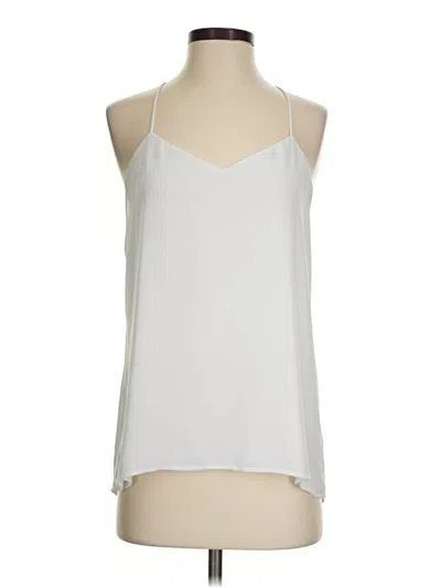 Pre-owned Express Sleeveless Blouse In Ivory