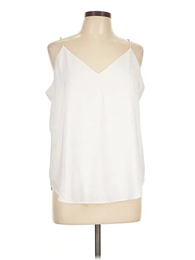 Pre-owned Express Sleeveless Blouse In Ivory
