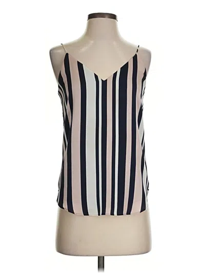 Pre-owned Express Sleeveless Blouse In Ivory