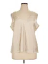 Express Sleeveless Blouse In White
