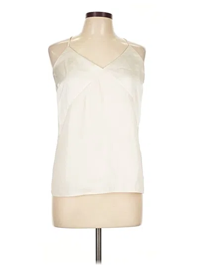 Pre-owned Express Sleeveless Blouse In Ivory