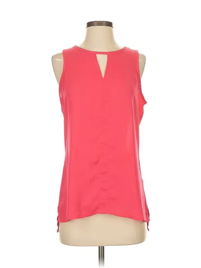 Pre-owned Express Sleeveless Blouse In Pink