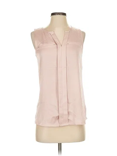Pre-owned Express Sleeveless Blouse In Pink