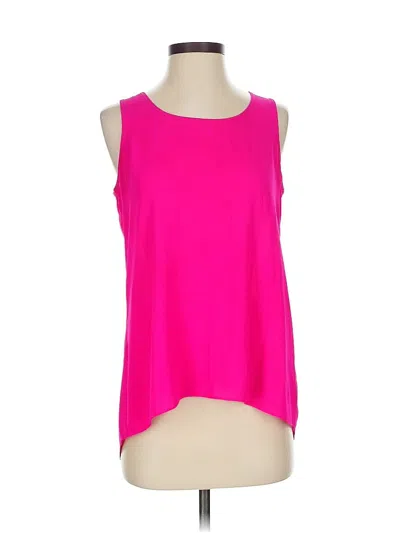 Pre-owned Express Sleeveless Blouse In Pink