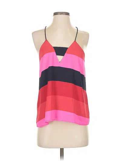 Pre-owned Express Sleeveless Blouse In Pink