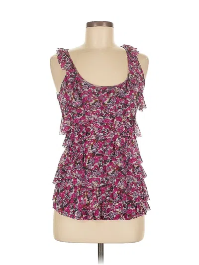 Pre-owned Express Sleeveless Blouse In Pink