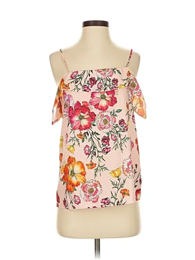Pre-owned Express Sleeveless Blouse In Pink