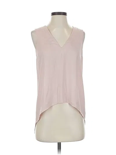 Pre-owned Express Sleeveless Blouse In Pink