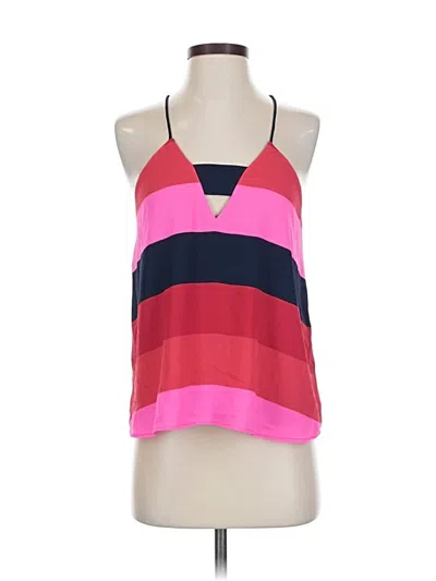 Pre-owned Express Sleeveless Blouse In Pink