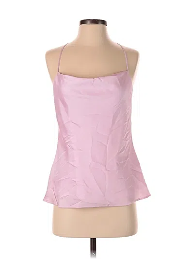 Pre-owned Express Sleeveless Blouse In Pink