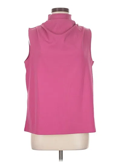 Pre-owned Express Sleeveless Blouse In Pink