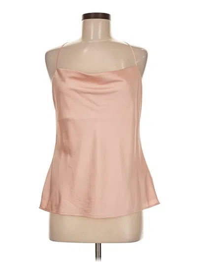 Pre-owned Express Sleeveless Blouse In Pink