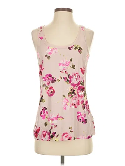 Pre-owned Express Sleeveless Blouse In Pink