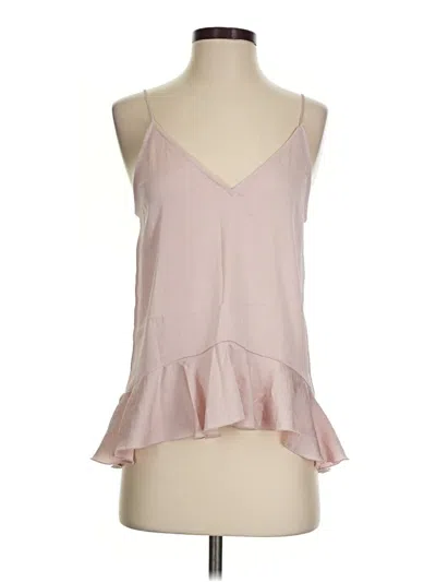 Pre-owned Express Sleeveless Blouse In Pink