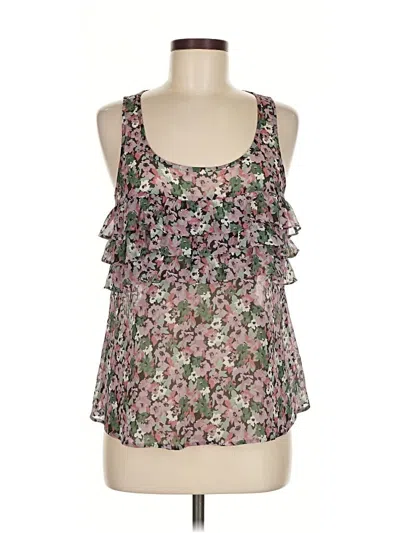 Pre-owned Express Sleeveless Blouse In Pink
