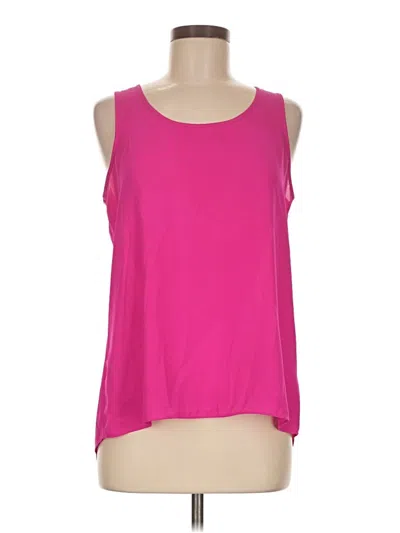 Pre-owned Express Sleeveless Blouse In Pink