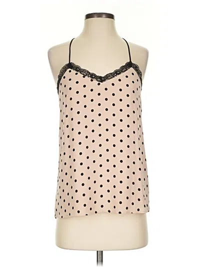 Pre-owned Express Sleeveless Blouse In Pink