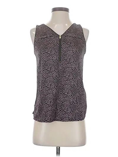Pre-owned Express Sleeveless Blouse In Purple