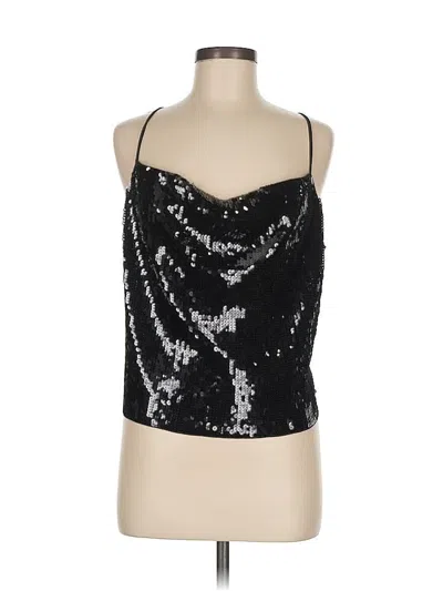 Pre-owned Express Sleeveless Blouse In Silver