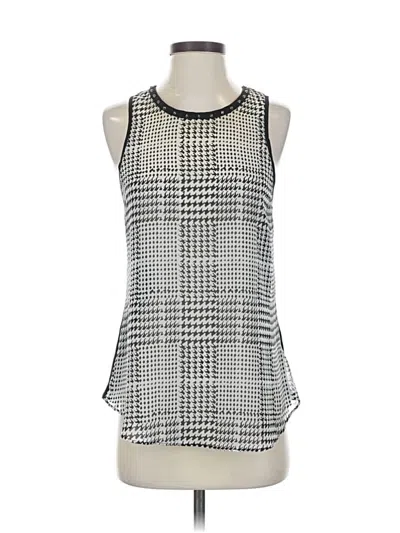 Pre-owned Express Sleeveless Blouse In Silver