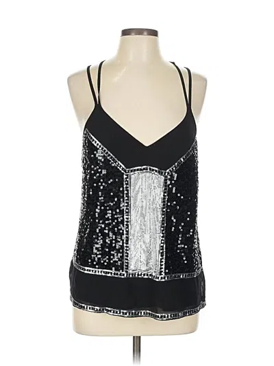 Pre-owned Express Sleeveless Blouse In Silver