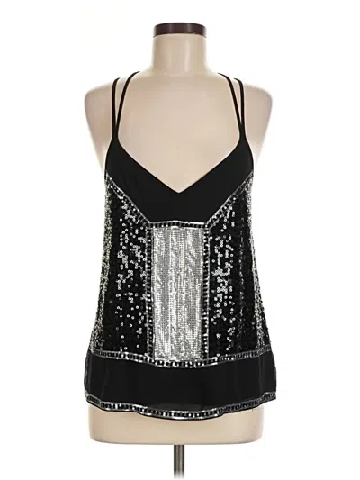 Pre-owned Express Sleeveless Blouse In Silver