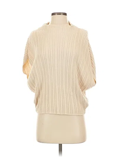 Pre-owned Express Sleeveless Blouse In White