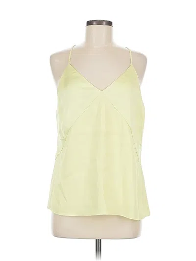 Pre-owned Express Sleeveless Blouse In Yellow