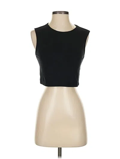 Pre-owned Express Sleeveless T-shirt In Black