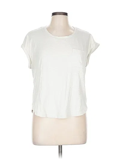 Pre-owned Express Sleeveless T-shirt In White