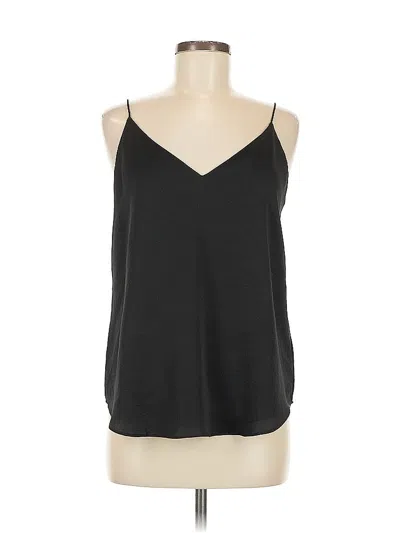 Pre-owned Express Sleeveless Top Black Halter Neckline Tops