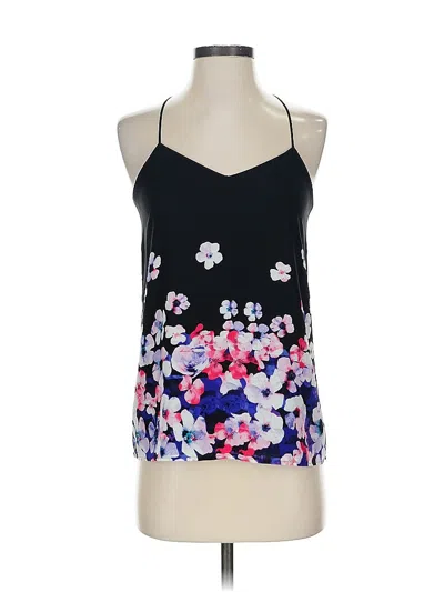 Pre-owned Express Sleeveless Top Black Halter Neckline Tops