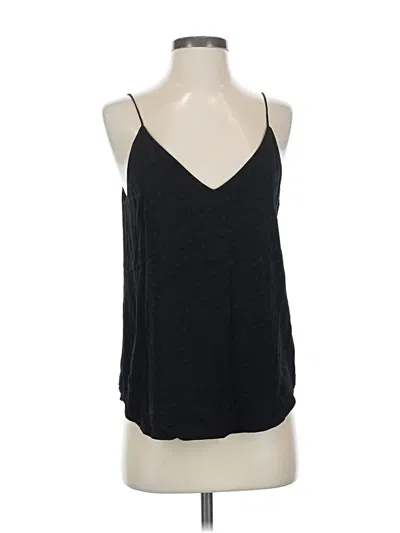 Pre-owned Express Sleeveless Top Black Halter Neckline Tops