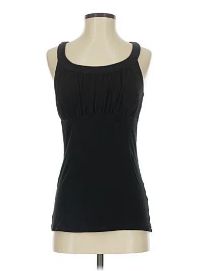 Pre-owned Express Sleeveless Top Black Halter Neckline Tops