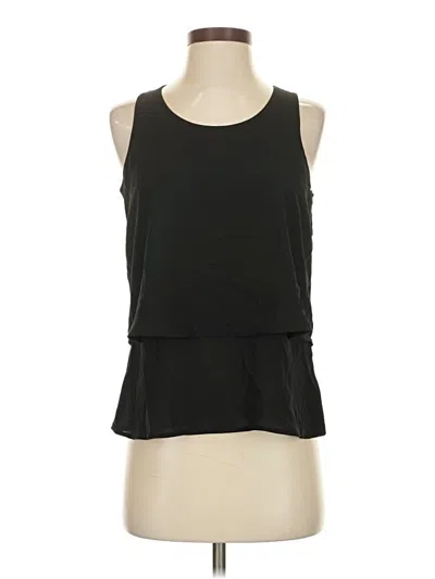 Pre-owned Express Sleeveless Top Black Halter Neckline Tops