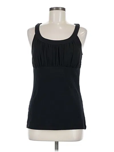Pre-owned Express Sleeveless Top Black Halter Neckline Tops