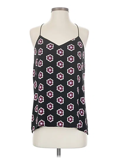Pre-owned Express Sleeveless Top Black Halter Neckline Tops