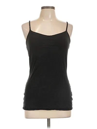 Pre-owned Express Sleeveless Top Black Halter Neckline Tops